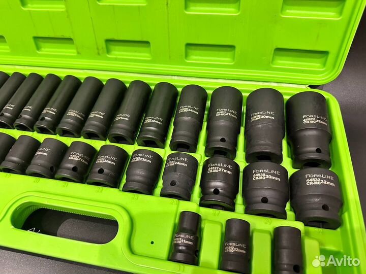 Набор ударных головок 1/2 для гайковерта