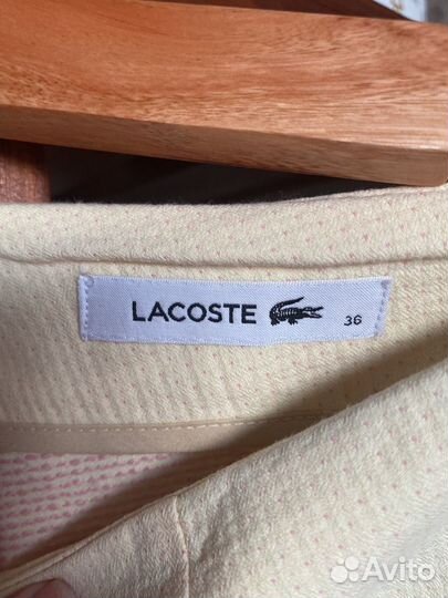 Шорты и поло lacoste женские