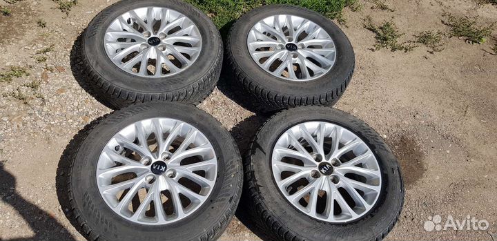 Колеса r15 на kia rio зимние