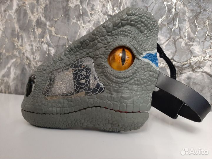 Маска динозавр Велоцираптор Парк Юрского Периода