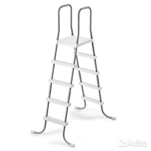 Лестница для бассейнов 132 см с площадкой 28067
