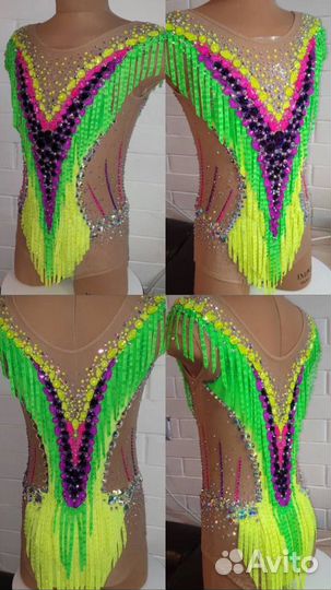 Купальник для художественной гимнастики 133-145