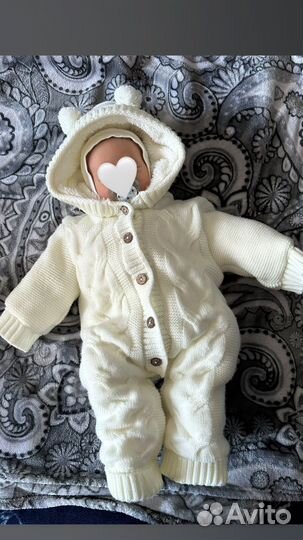 Комбинезон с начесом 62