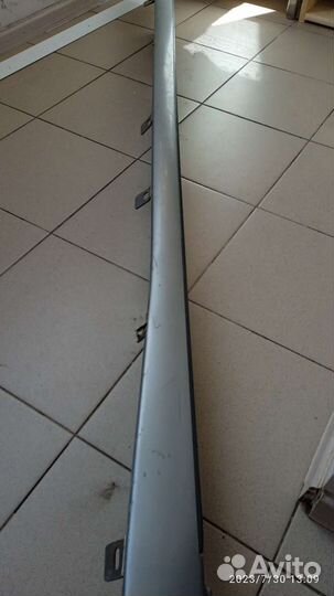 Накладка подножки pajero 3, левая