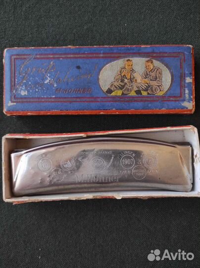 Немецкая губная гармошка Hohner
