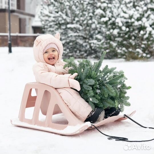 Санки детские пластиковые Happy Baby slidex