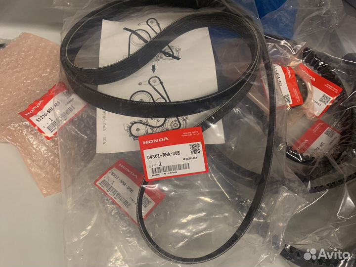 Приводной ремень Honda Civic 4D