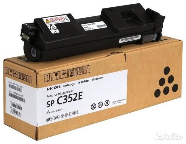Картридж Ricoh SP-C352E-K (408215) 1371478