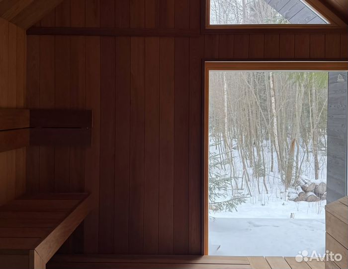 Дом с Банькой Барнхаус под ключ Для Кемпинга и