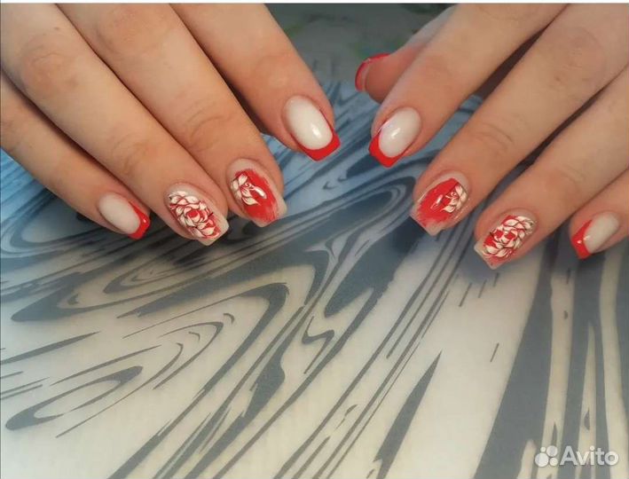 Наращивание ногтей, шеллак, маникюр