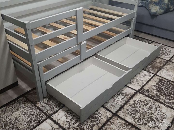 Двухъярусная кровать выдвижная