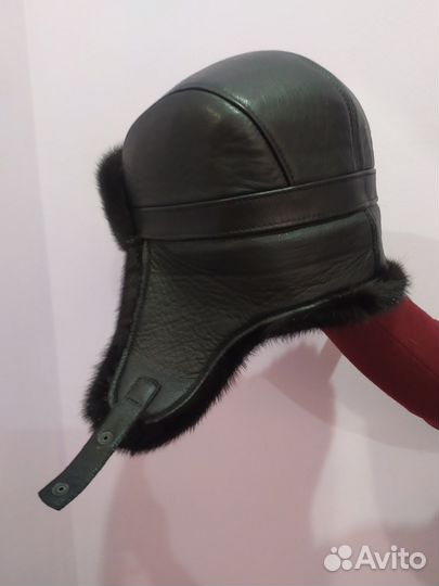 Норковая шапка ушанка
