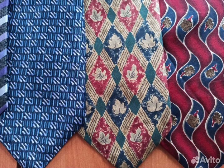 Винтажная коллекция мужских галстуков 16+
