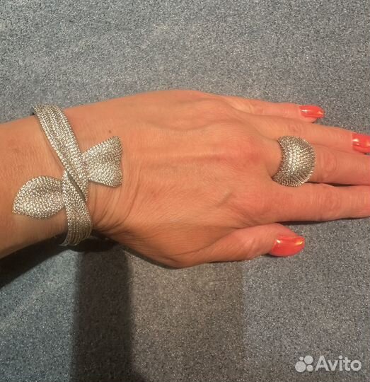 Серебрянный комплект 925 пробы