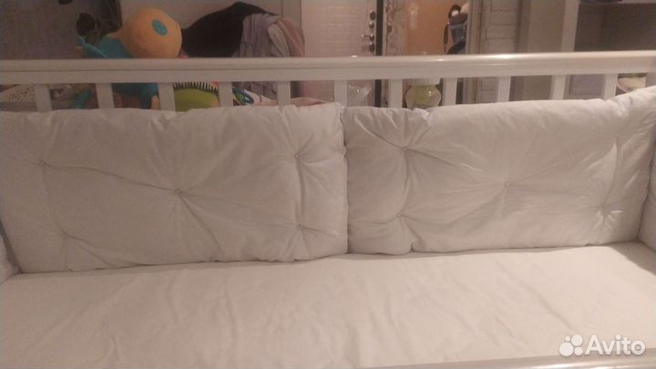 Бортики в детскую кроватку