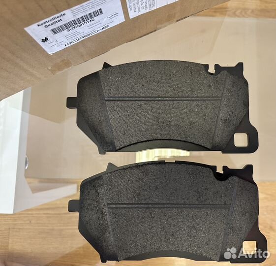 Pscb, Колодки тормозные передние, 9Y0698151AQ