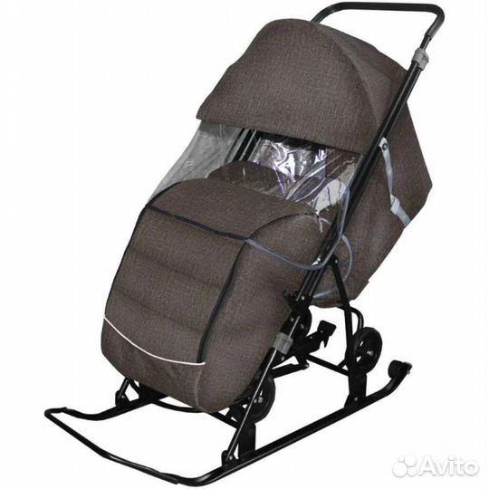 Санки-коляска Galaxy Снежинка Универсал 1