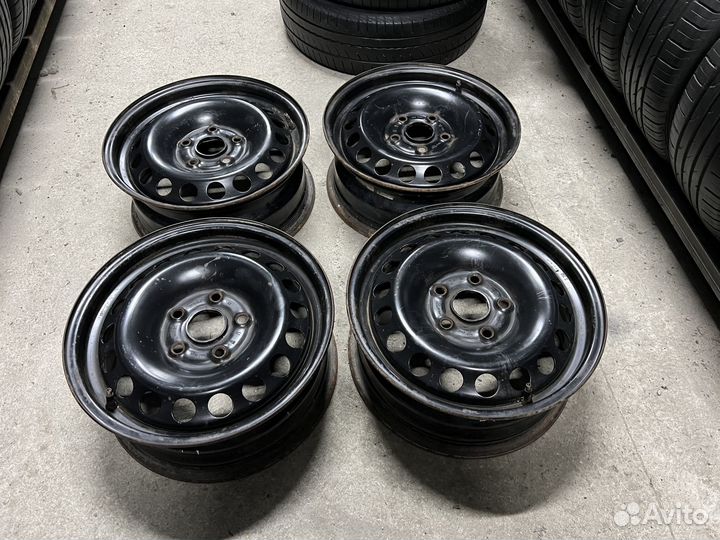 Штампованные диски Skoda Vw 5x112 R15