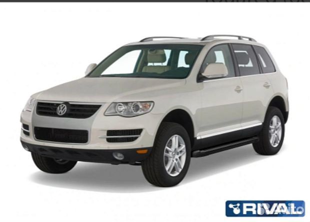 Пороги Подножки Volkswagen Touareg 2003-10 