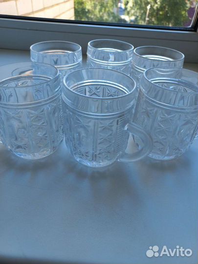 Хрустальные кружки