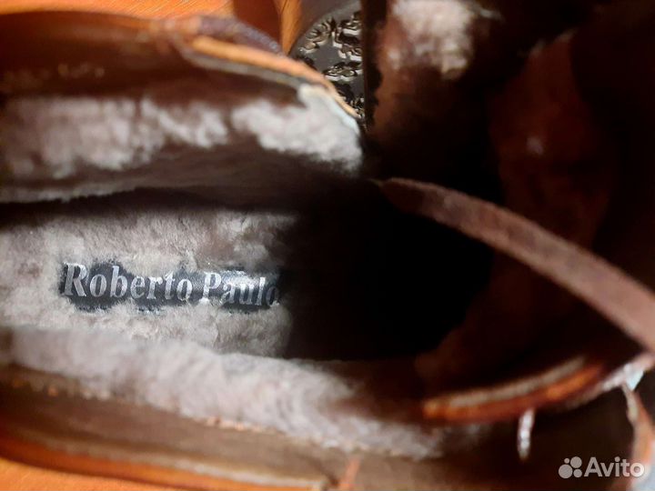 Зимние ботинки Roberto Paolo 45р