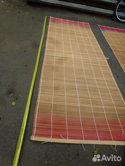 Шторы бамбуковые бу 4 штуки