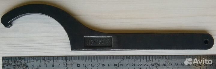 Ключ 115-130 для круглых шлицевых гаек