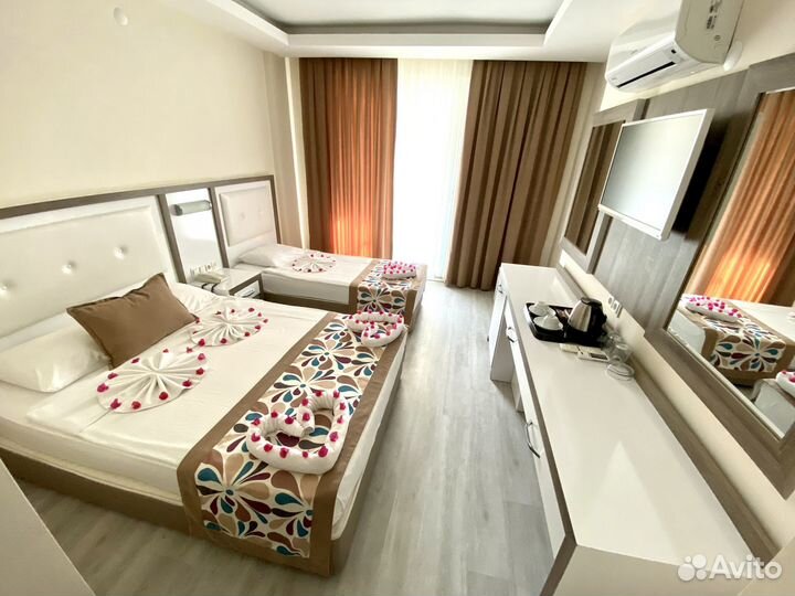 Отдых в Турции 2 взрослых + 1 ребенок (до 14 лет)