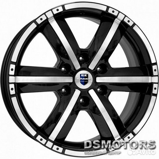 Диски Окинава 7.5/17 6x114.3 ET30 d66.1 алмаз чёрн