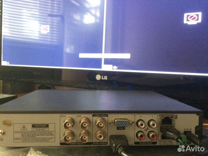 Видеорегистратор наблюдения на 4 канала
