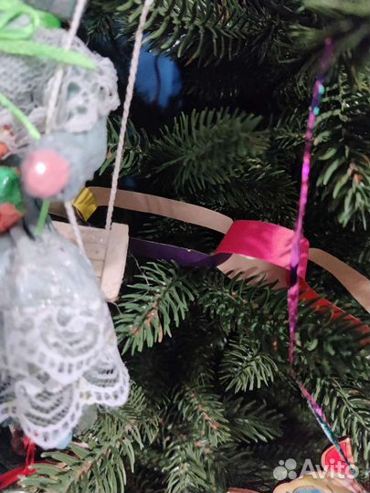 Ель литая Шервуд 210 см