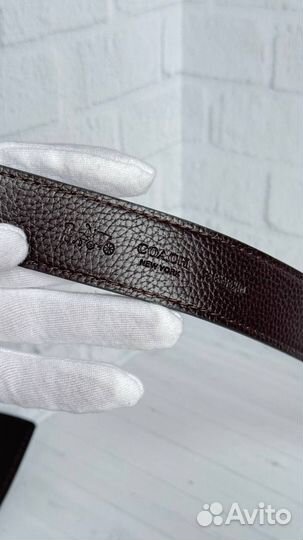 Ремень кожаный Coach