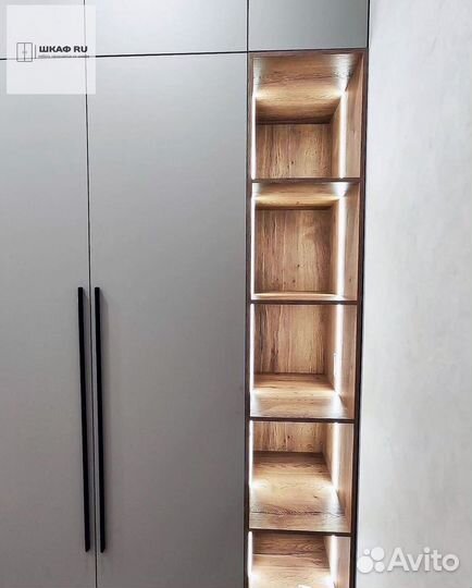 Шкаф с фрезеровкой