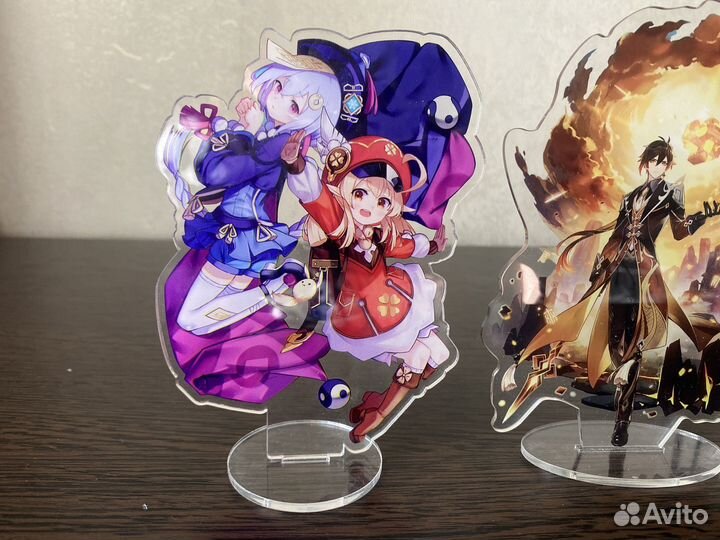 Аниме фигурки геншин кли и цици