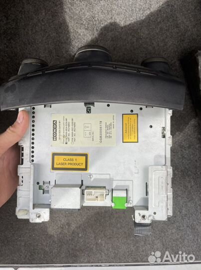 Продам магнитолу honda accord cl7 левый руль