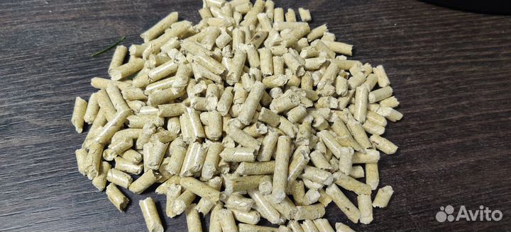 Древесный наполнитель для туалета животных 15 кг