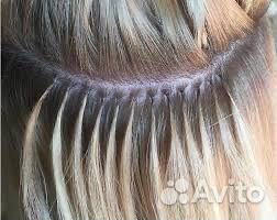 Наращивание волос на биопротеиновых волосах