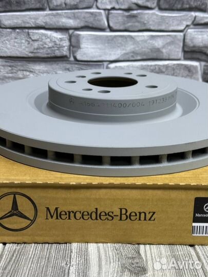 Диск тормозной передний Mercedes W166 A1664211400 Z-PGK48418