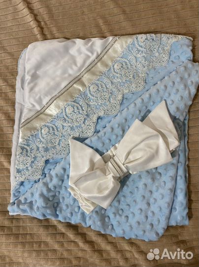 Конверт на выписку для мальчика летний