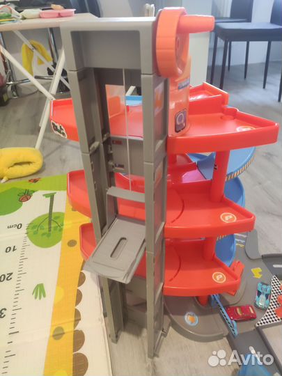 Трек парковка гараж Burago