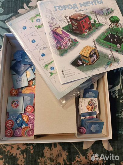 Настольная игра город мечты