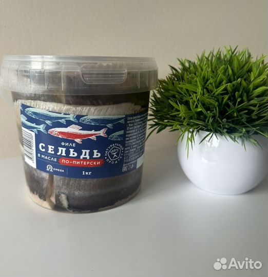 Филе сельди в масле