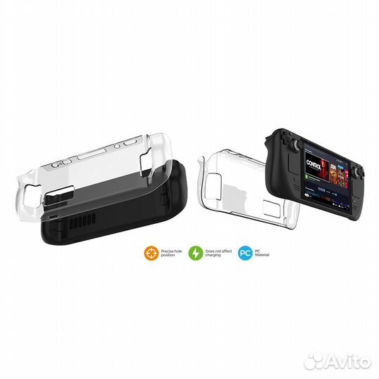 Чехол dobe для Valve Steam Deck,прозрачный,TY-2835