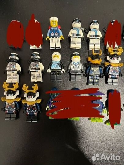 Lego Ninjago минифигурки