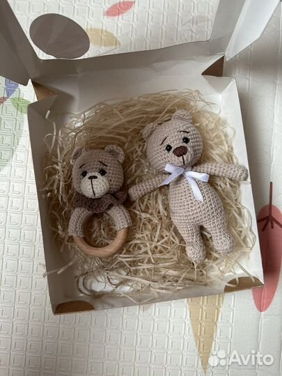 Игрушки погремушки новые ручная работа