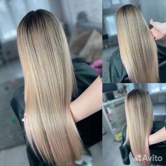Кератиновое выпрямление