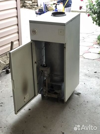 Газовый котел рабочий