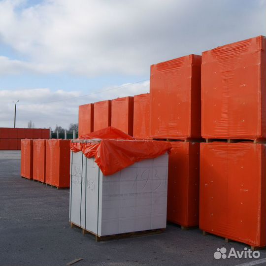 Напрямую с завода Пеноблок Липецкий 20*30*60