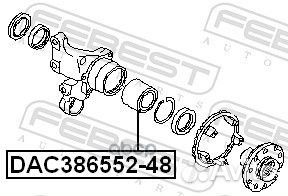 Подшипник ступицы DAC386552-48 DAC386552-48 Febest