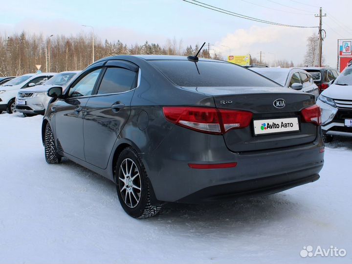 Kia Rio 1.6 МТ, 2017, 117 000 км